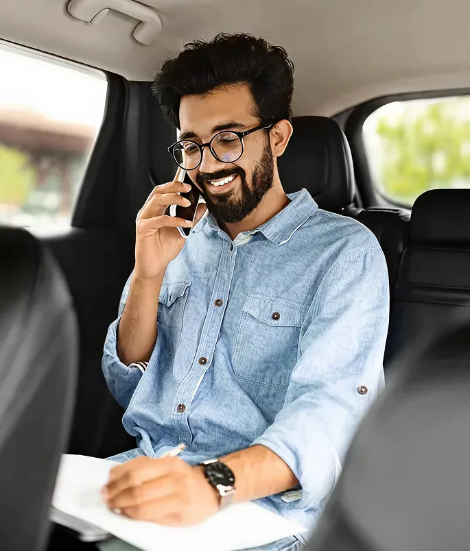 Rider enjoying a ride